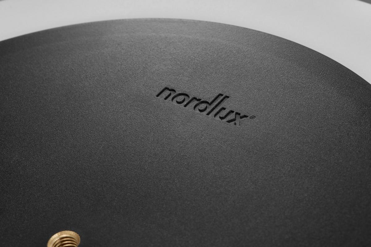 AUßENHÄNGELEUCHTE Sponge Weiß Schwarz D: 20 cm - Schwarz/Weiß, Design, Kunststoff/Metall (20/55cm) - Nordlux