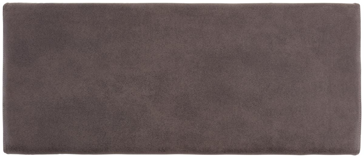 Ülőpárna Venedig - szürke, Modern, műanyag/textil (90/5/38cm)