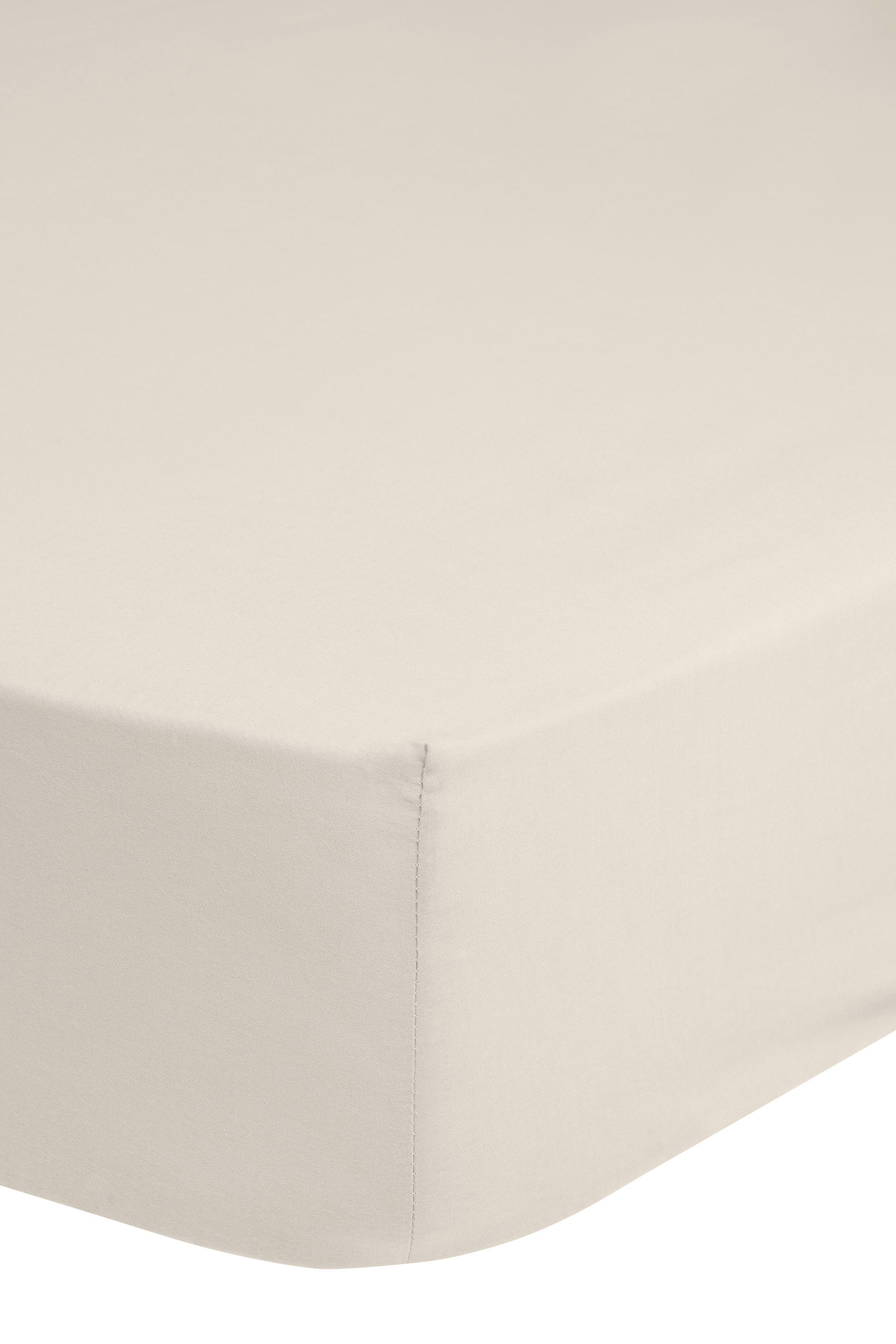 Spannleintuch Jersey Natur- farben 200x220 cm Baumwolle - Naturfarben, Basics, Textil (200/220cm) - MID.YOU