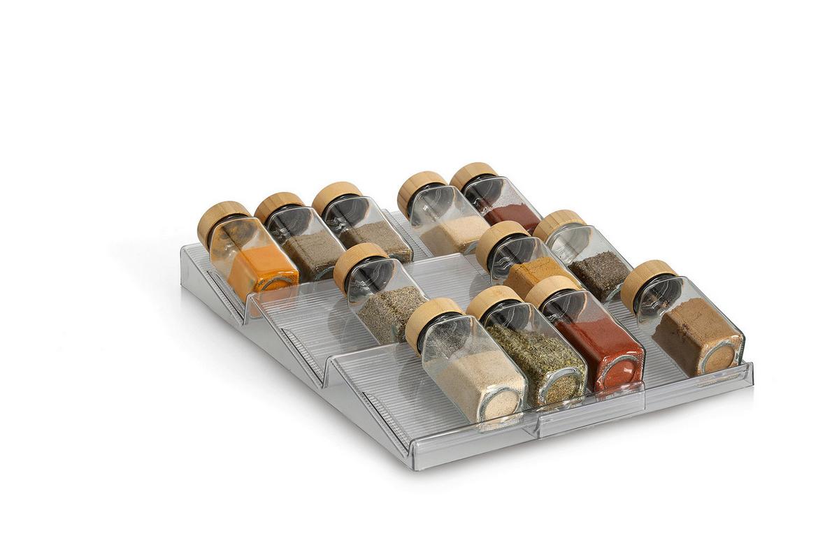 GEWÜRZGLAS-SET BxHxT: ca. 42x20x20 cm - Basics (42/20/20cm) - Zeller Present