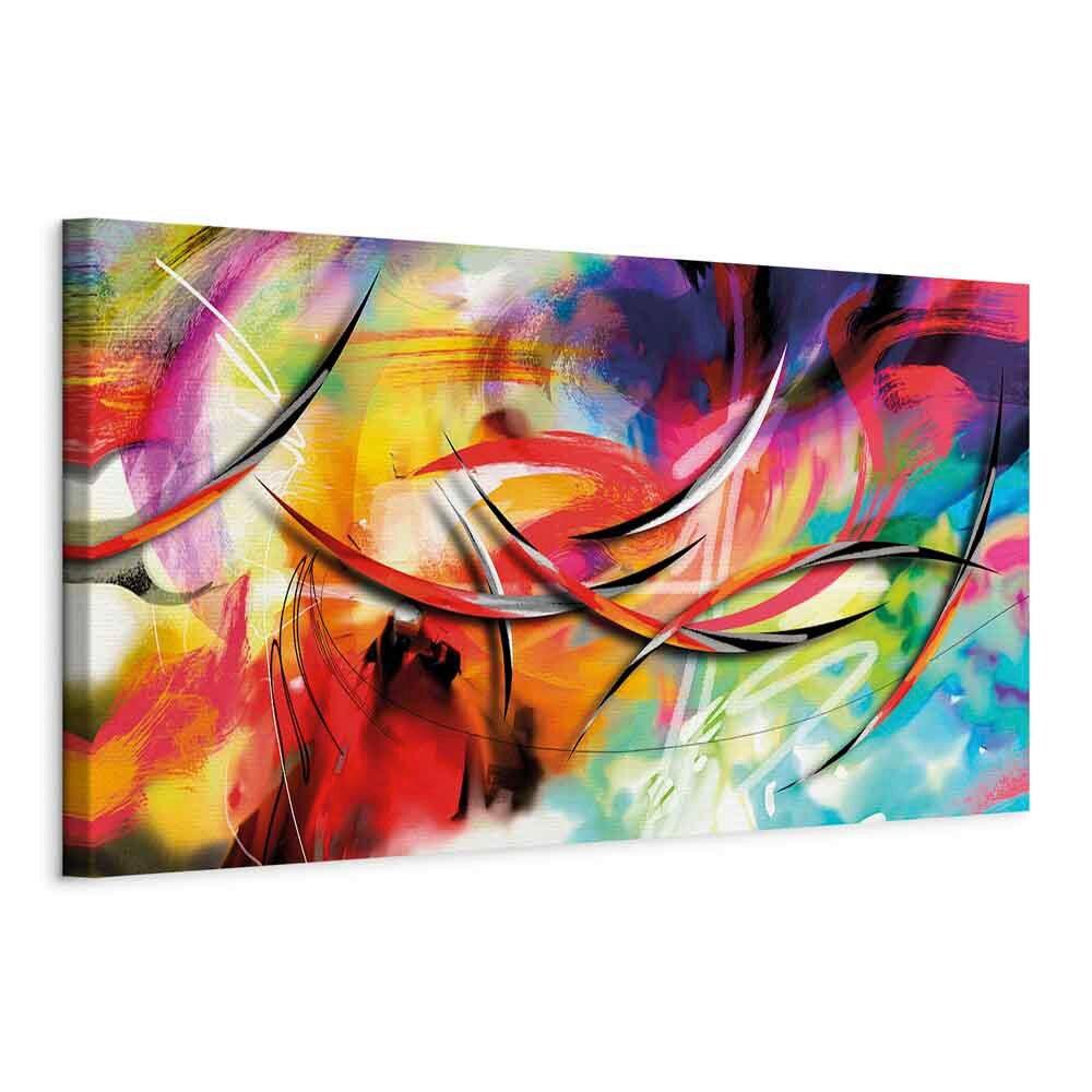 Leinwandbild Dance Multicolor B: 150 cm