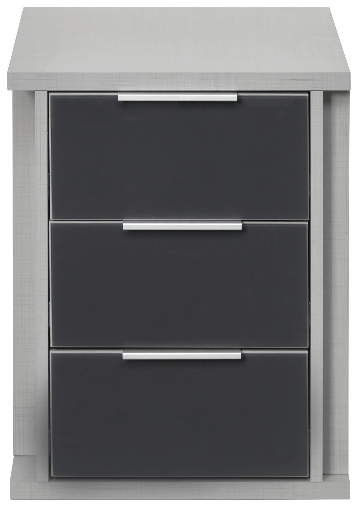 Schubkasteneinsatz Schubkasteneinsatz - Grau, MODERN, Holzwerkstoff (43/51/50cm) - MID.YOU