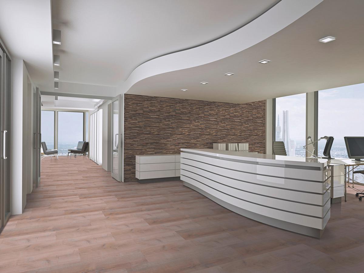 Wandverkleidung Teak Elegance Natur - Braun, Basics, Holz (50/20/2cm)