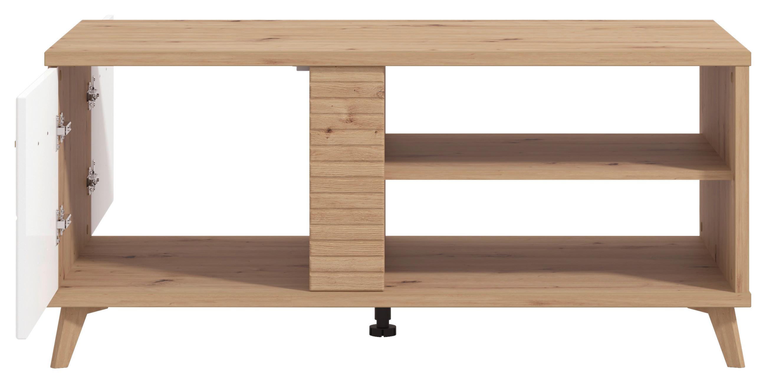Dohányzóasztal Bretagne - Modern, faalapú anyag (120/54/60cm) - Best Price