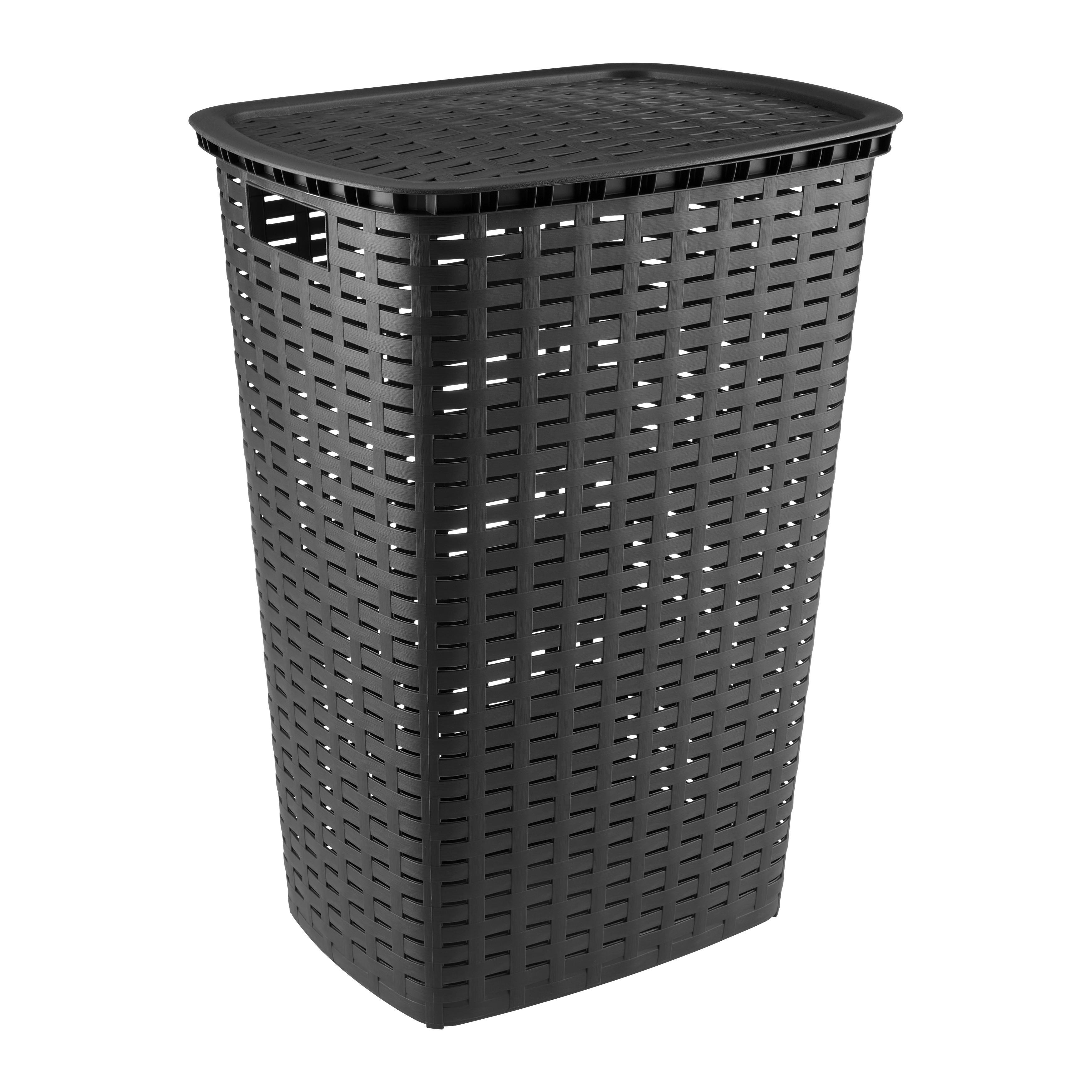 Prádelní koš ANNA - šedá, Konvenční (45/60/34cm) - Mömax