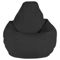 Ülőzsák Soft L - fekete, Modern, textil (120cm) - Mömax