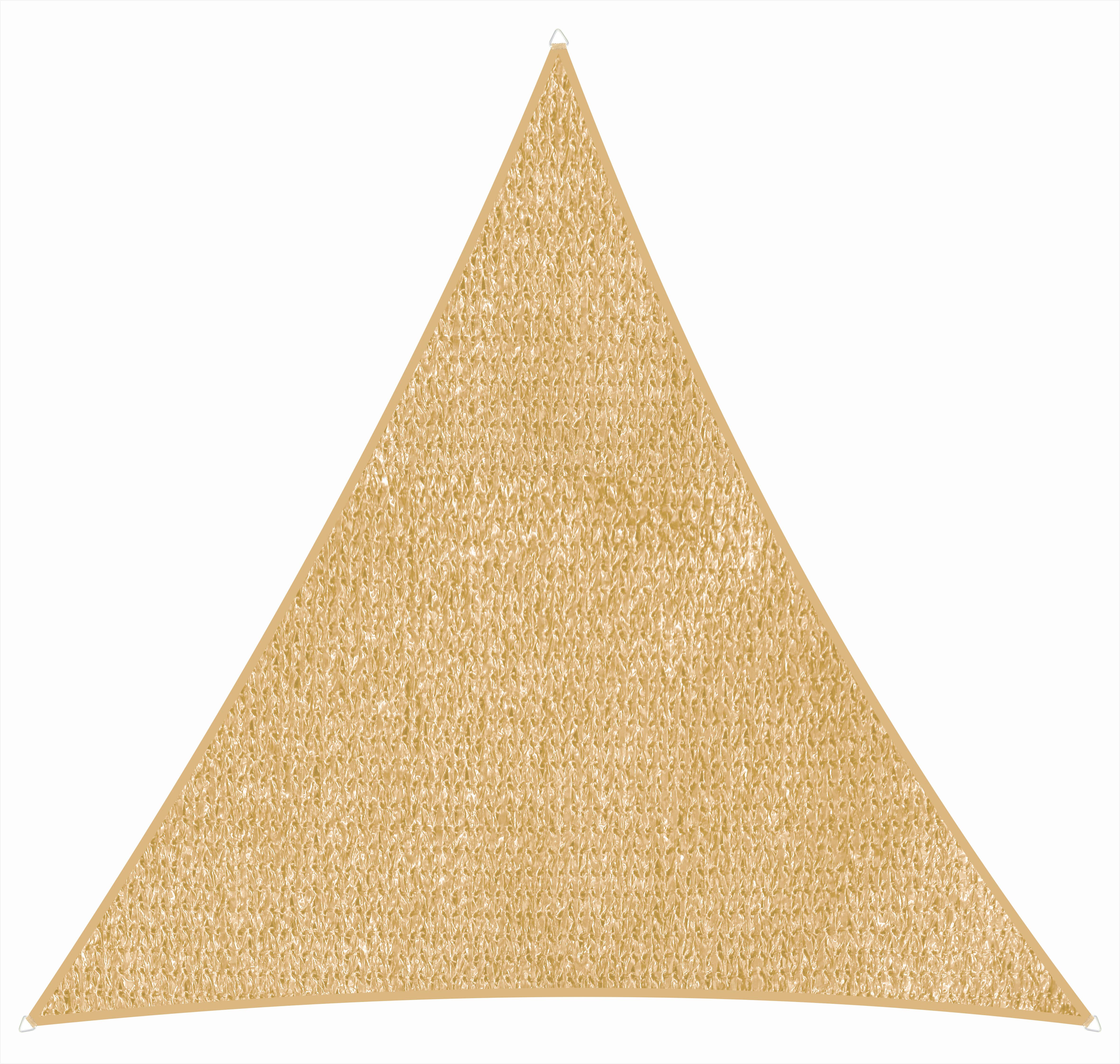 Sonnensegel Dreieck 5 X 5 m - Naturfarben, Basics, Textil (500/0,5/500cm) - Schneider