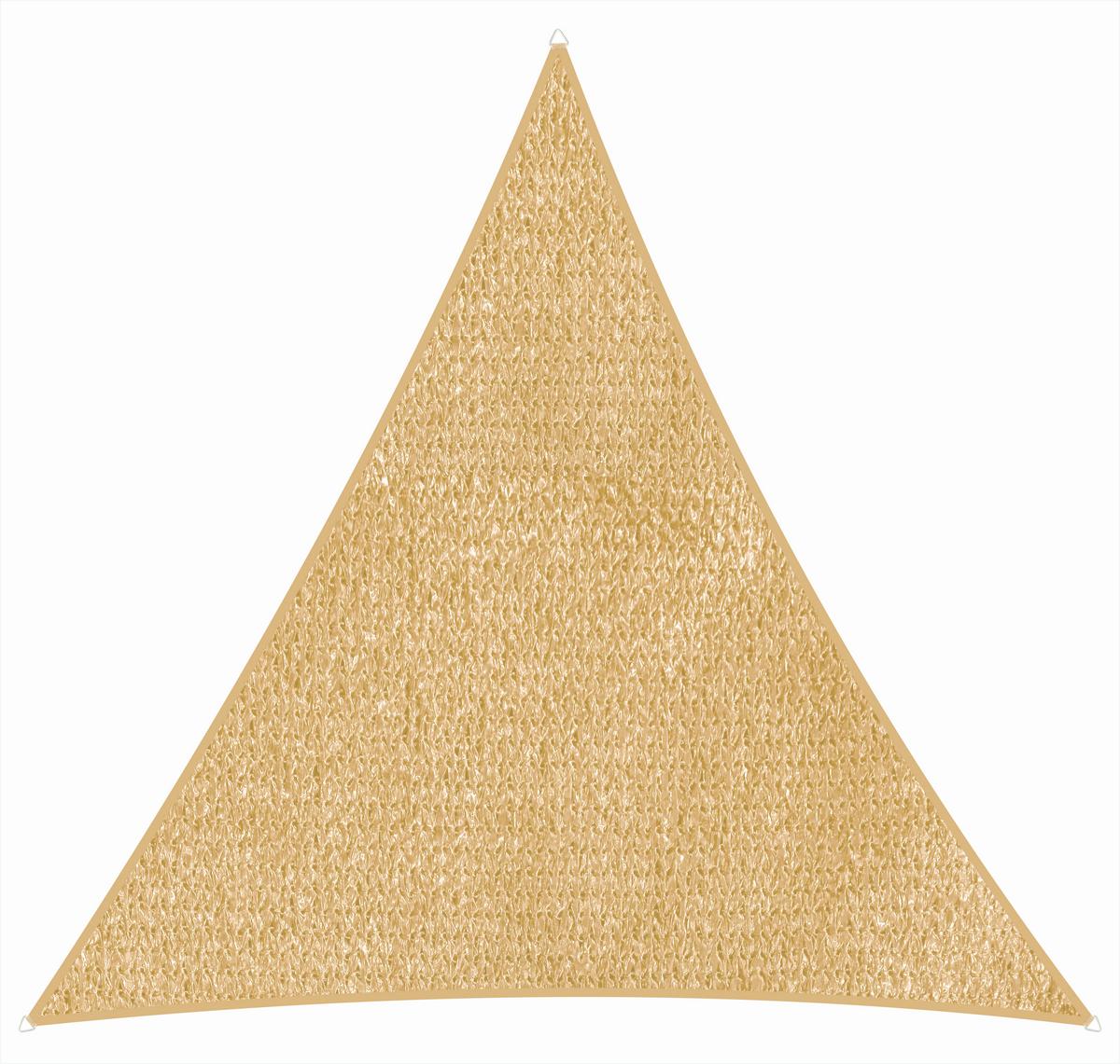 Sonnensegel Dreieck 5 X 5 m - Naturfarben, Basics, Textil (500/0,5/500cm) - Schneider