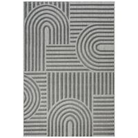 Outdoorteppich 9007_gray_140x200 - Grau, Basics, Textil (140/200cm)
