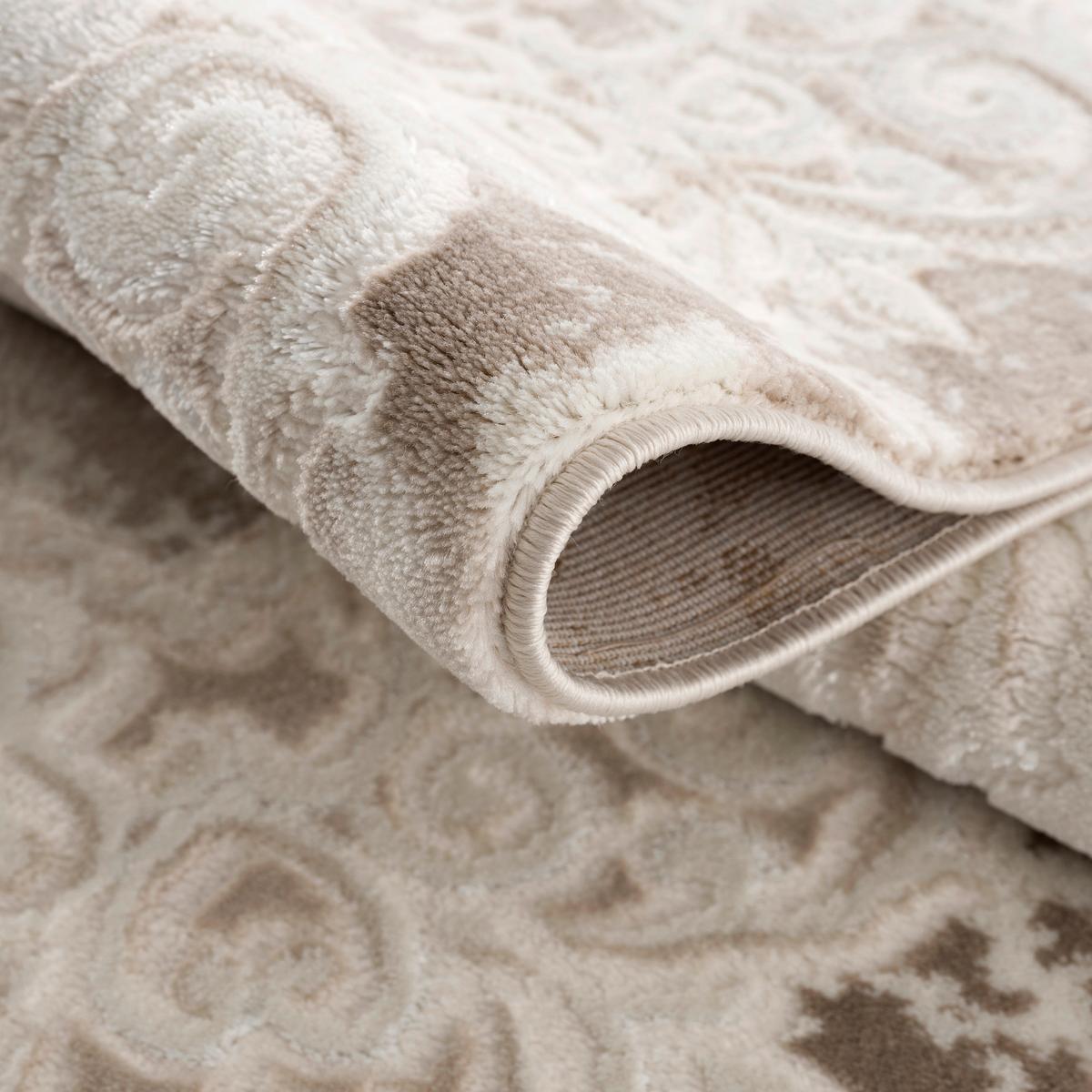 Webteppich Harmony - Beige, LIFESTYLE, Textil (160/220cm)