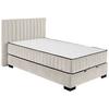 Boxbett Nagol C - Beige/Schwarz, MODERN, Holzwerkstoff/Textil (120/200cm) - MID.YOU