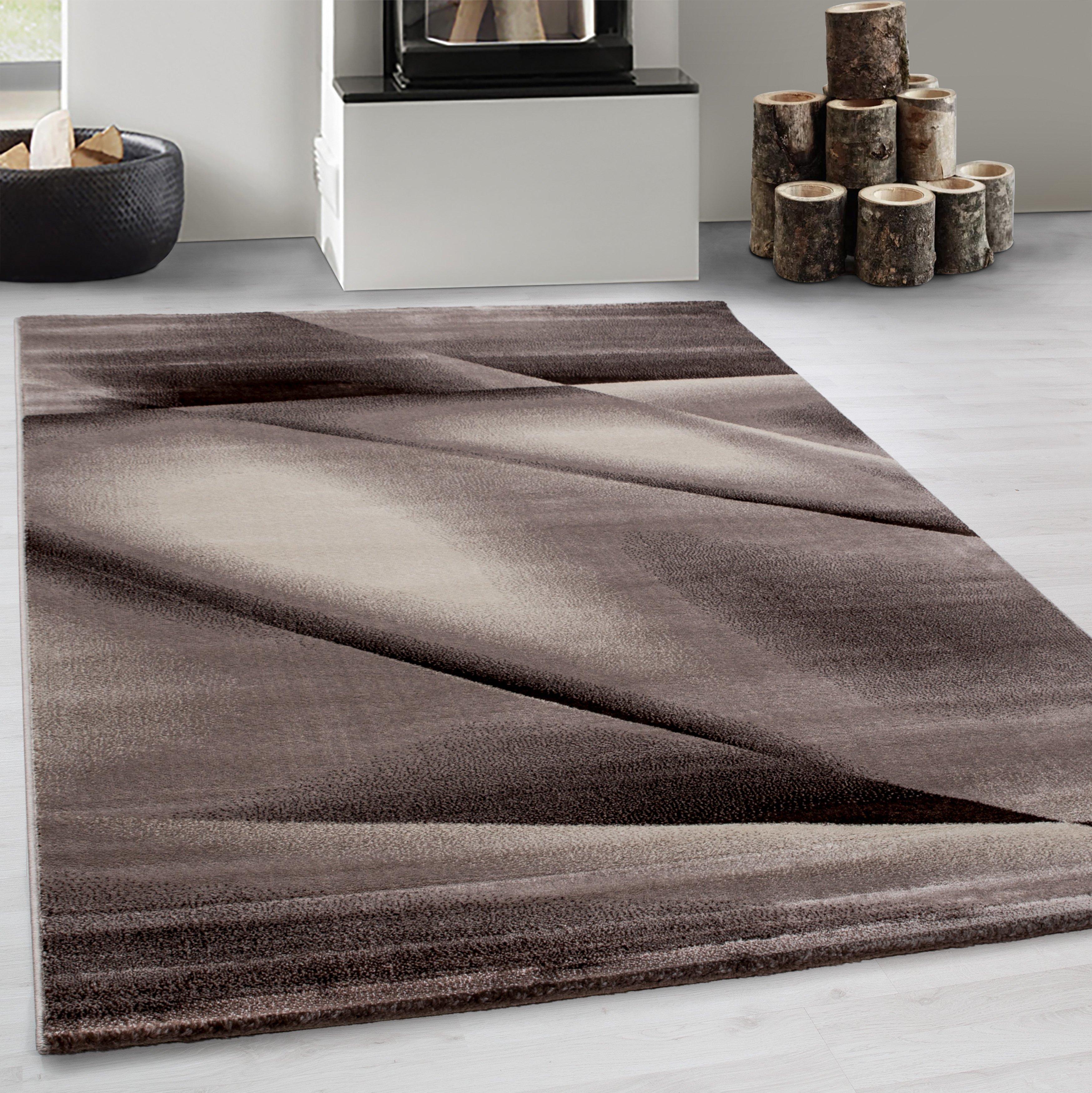 Webteppich Braun Naturfaser Miami 120x170 cm - Braun, Trend, Textil (120/170cm)