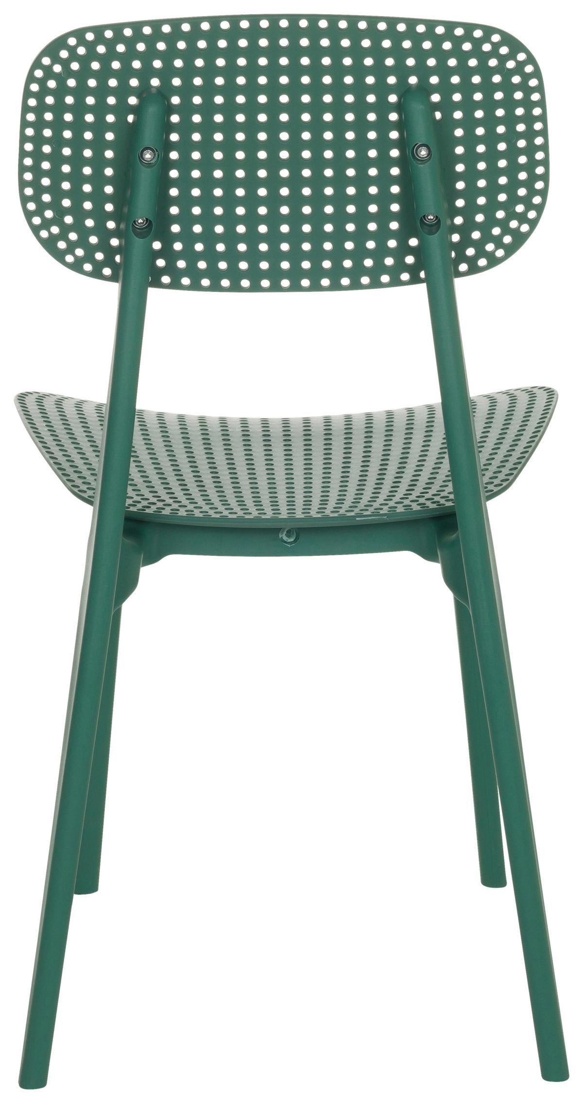 Gartensessel Artifo Hol Kunststoff - Grün, Basics, Kunststoff (42/79/51cm) - MID.YOU