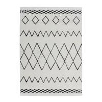 Teppich Agadir Schwarz, 160x230 cm - Schwarz, KONVENTIONELL, Textil (160/230cm) - Kayoom