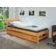 Bettschubkasten Lati B: 199 cm - Naturfarben, Basics, Holz/Kunststoff (199/22/94cm) Bettschubkasten Lati B: 199 cm - Naturfarben, Basics, Holz/Kunststoff (199/22/94cm)