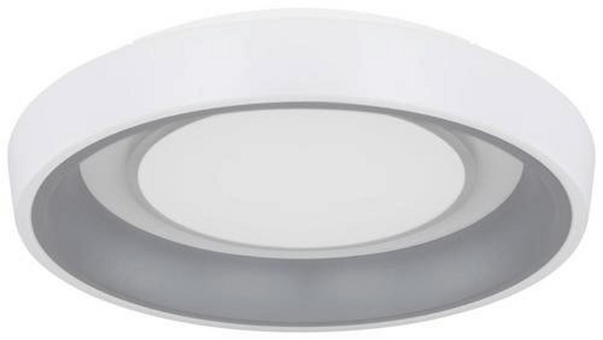 Led-deckenleuchte Tabano Ø 50 Cm Mit Memoryfunktion - Anthrazit/Opal, Basics, Kunststoff/Metall (50/9,5cm) - Globo