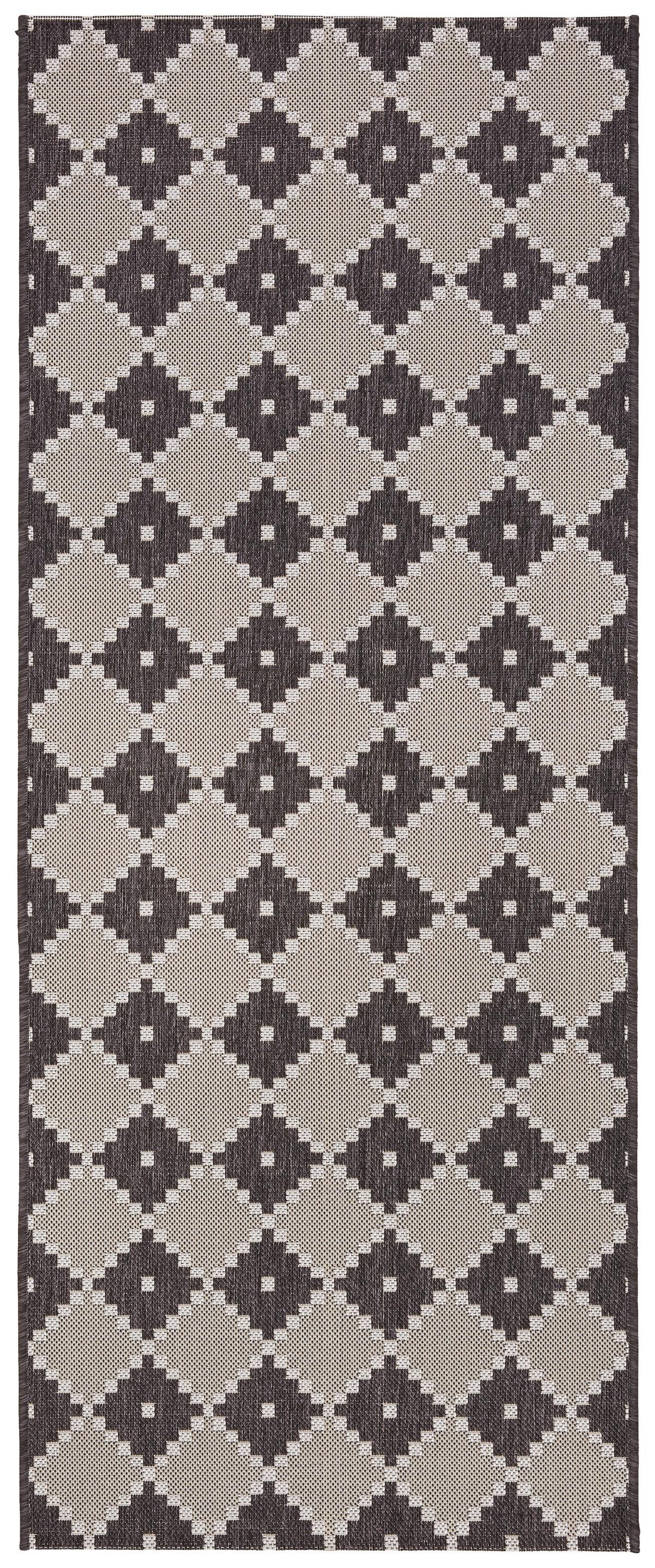 KOBEREC TKANÝ NA PLOCHO Phoenix 2, 80/200cm - šedá/antracitová, Moderní, textil (80/200cm) - Modern Living
