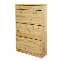 Schuhkipper Naturfarben B: 80 Cm - Naturfarben, Natur, Holz (80/128/27cm) - Livetastic