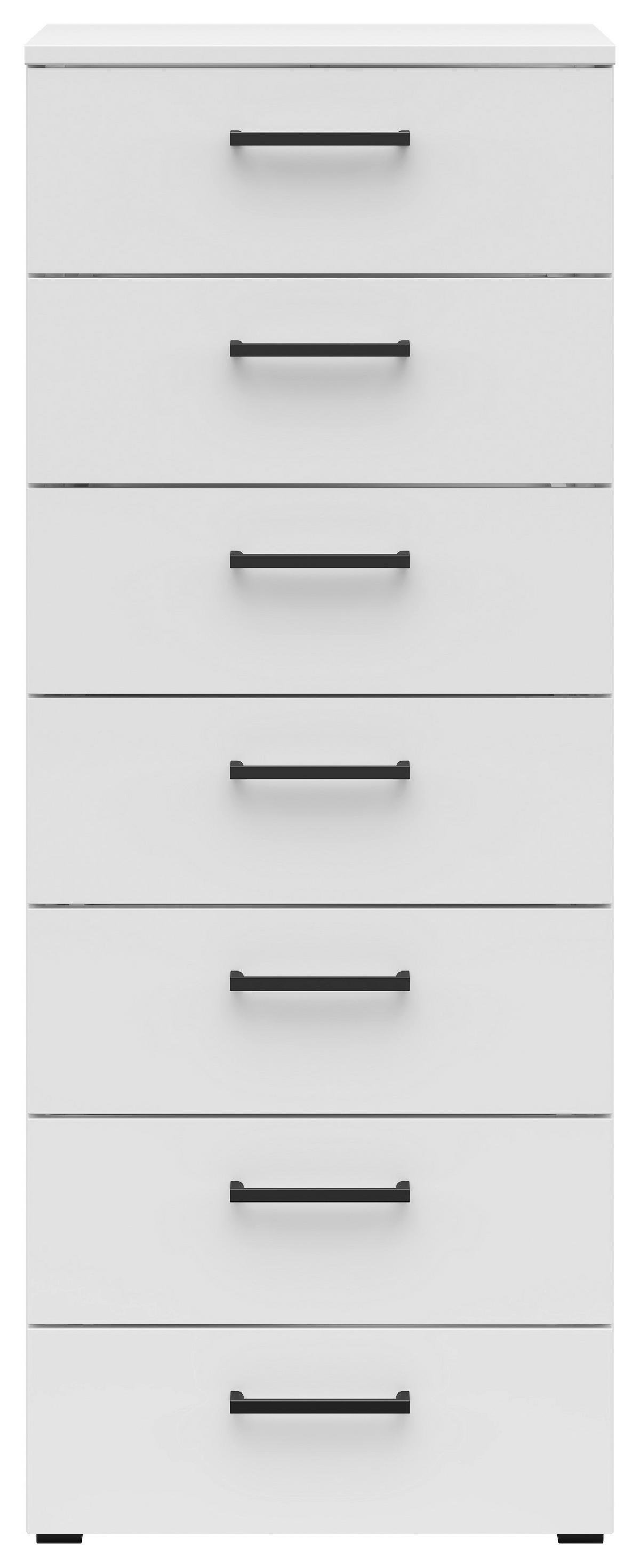 Komód Multistauraum - fehér, Modern, faalapú anyag (45/115/40cm) - Carryhome