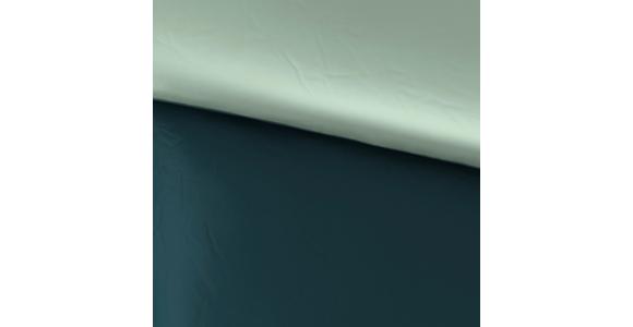 Satin-bettwäsche 140x200 Cm Melissa Petrol/mintgrün - Petrol/Mintgrün, MODERN, Textil - Luca Bessoni