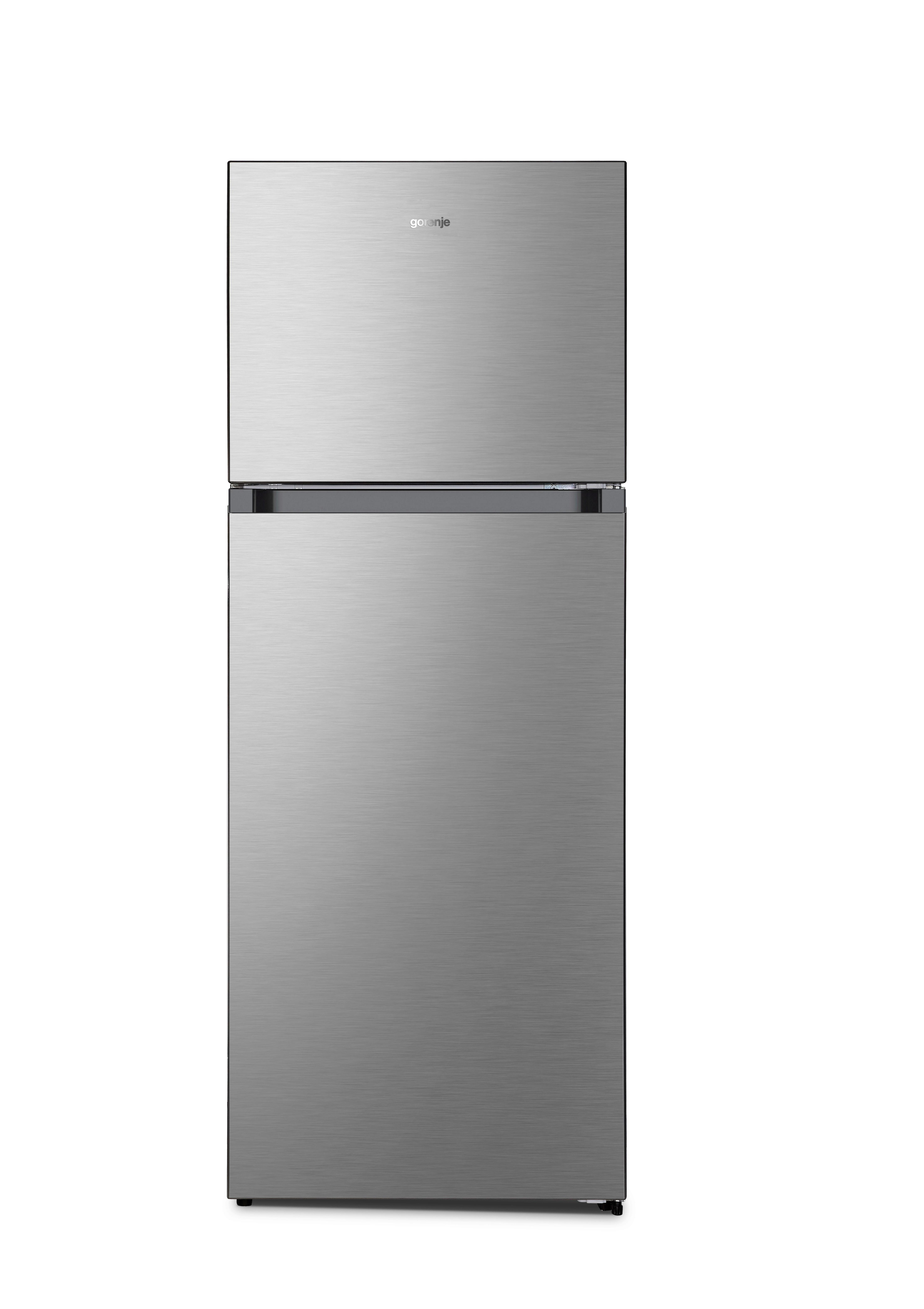 Kühl-Gefrier-Kombination NRF71 8E4S4, EEKL: E - Edelstahlfarben, Basics, Glas/Kunststoff (70,4cm) - Gorenje