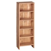 CD-Regal Mumbai 30 cm Akazie Mumbai - Akaziefarben, MODERN, Holz (30/90/17cm) - MID.YOU