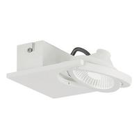 Wandleuchte 39133_brea - Weiß, Design, Glas/Metall (14/14/6cm) - Eglo