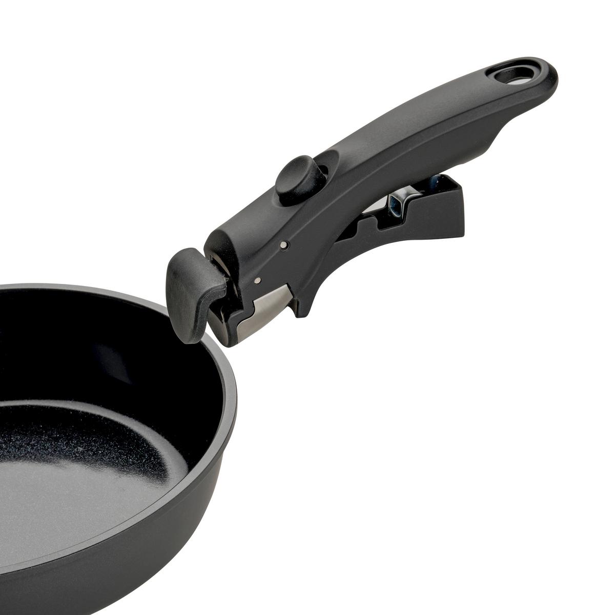 Sada hrnců SPACE - černá, Konvenční, kov/plast (18,20,26cm) - Mömax