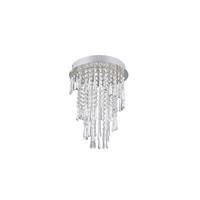 Led-deckenleuchte R67341106 - Chromfarben/Transparent, KONVENTIONELL, Kunststoff/Metall (30.0/40.0cm)