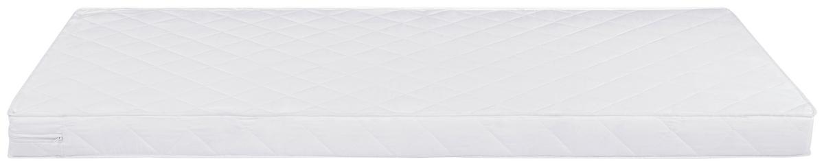Rollmatratze Basic 90x200 Cm H2 H: 12 Cm - Weiß, Textil (90/200cm) - Primatex
