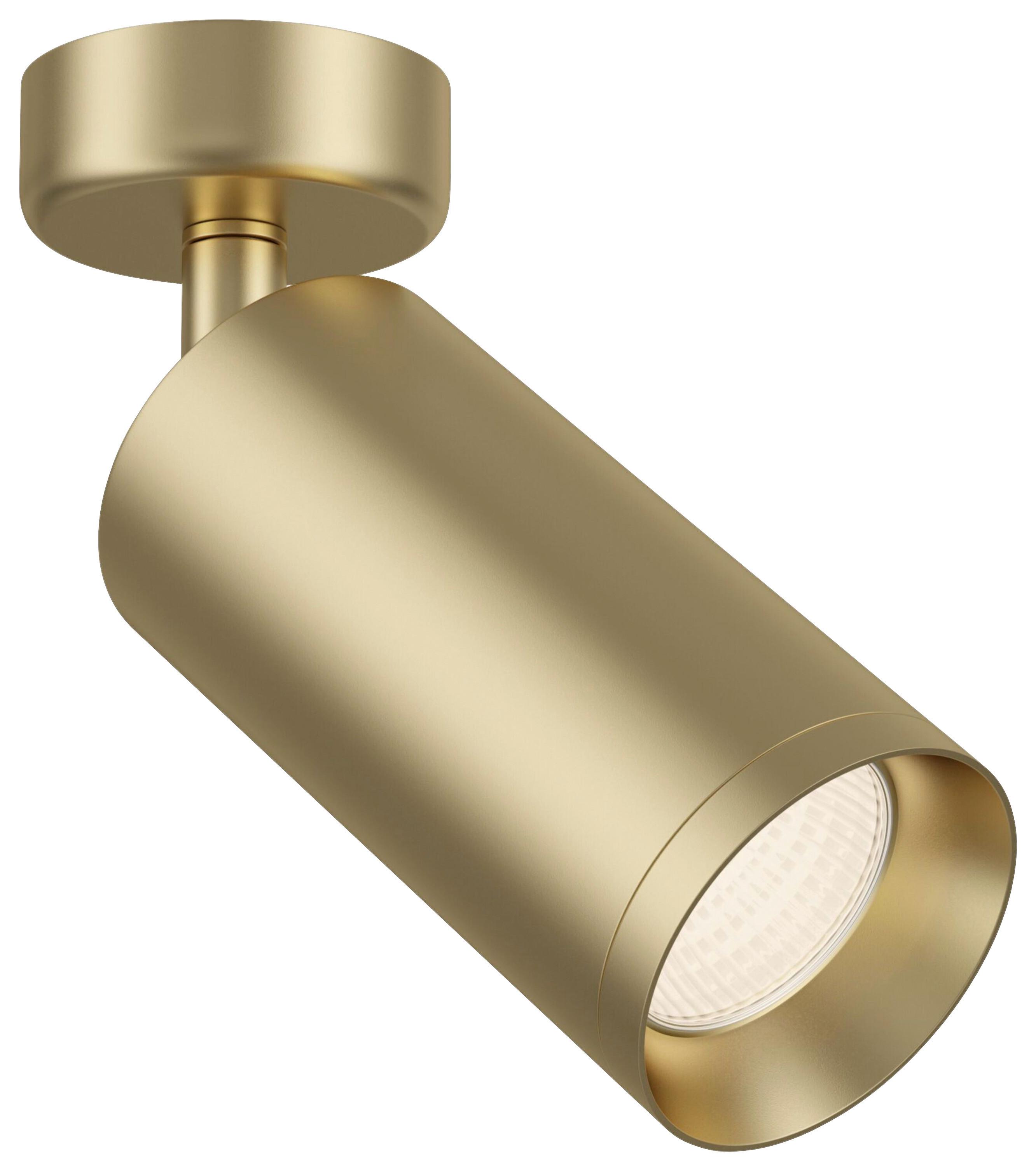 Deckenleuchte Focus - Goldfarben, Basics, Metall (6/19,5/13cm) - MAYTONI