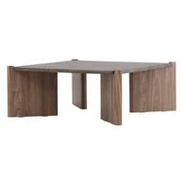 Couchtisch Rogaland Braun/Beige B: 100 cm - Beige/Braun, Design, Holz/Holzwerkstoff (100/100/40cm) - Livetastic