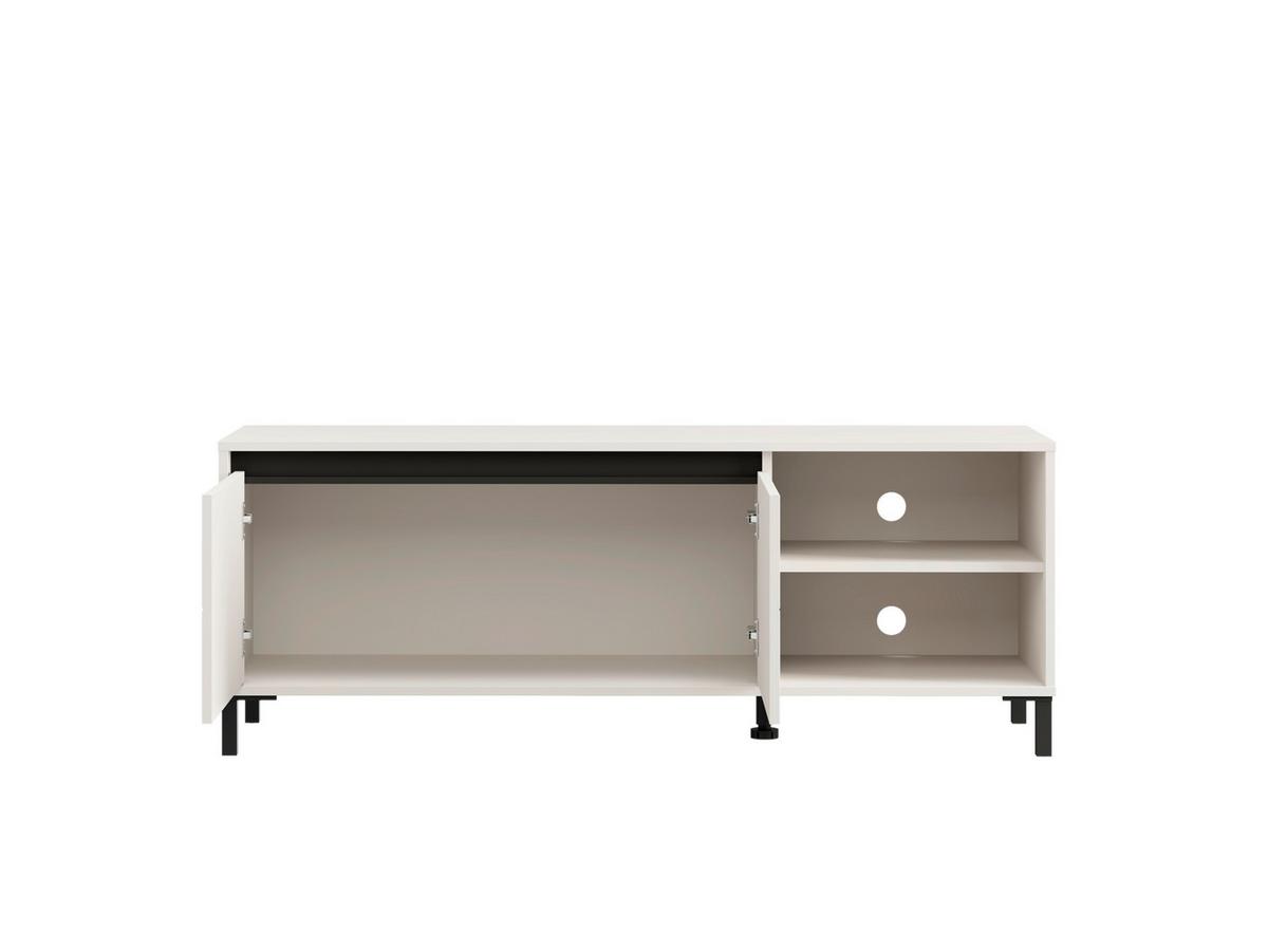 Tv-elem Marron 138/52cm - kasmírszínű/fekete, Modern, faalapú anyag (138/52/40cm)