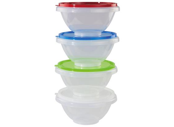 Schüssel 4,5 Liter - Blau/Rot, KONVENTIONELL, Kunststoff (25/14.5cm) Schüssel 4,5 Liter - Blau/Rot, KONVENTIONELL, Kunststoff (25/14.5cm)