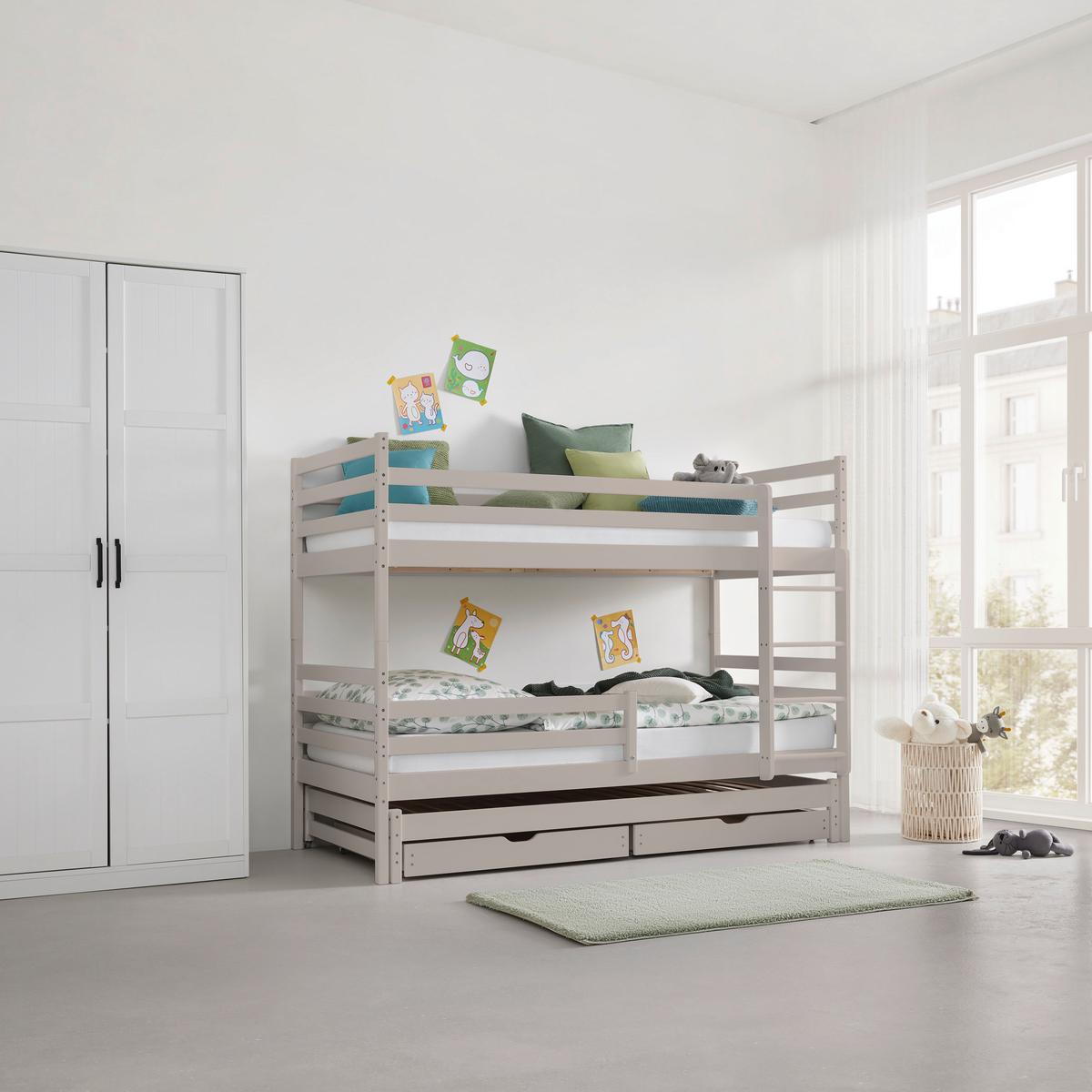 Palanda MILA 90x200 cm, borovice, kašmírová - kašmírová/barvy břízy, dřevo (90/200cm) - Mömax