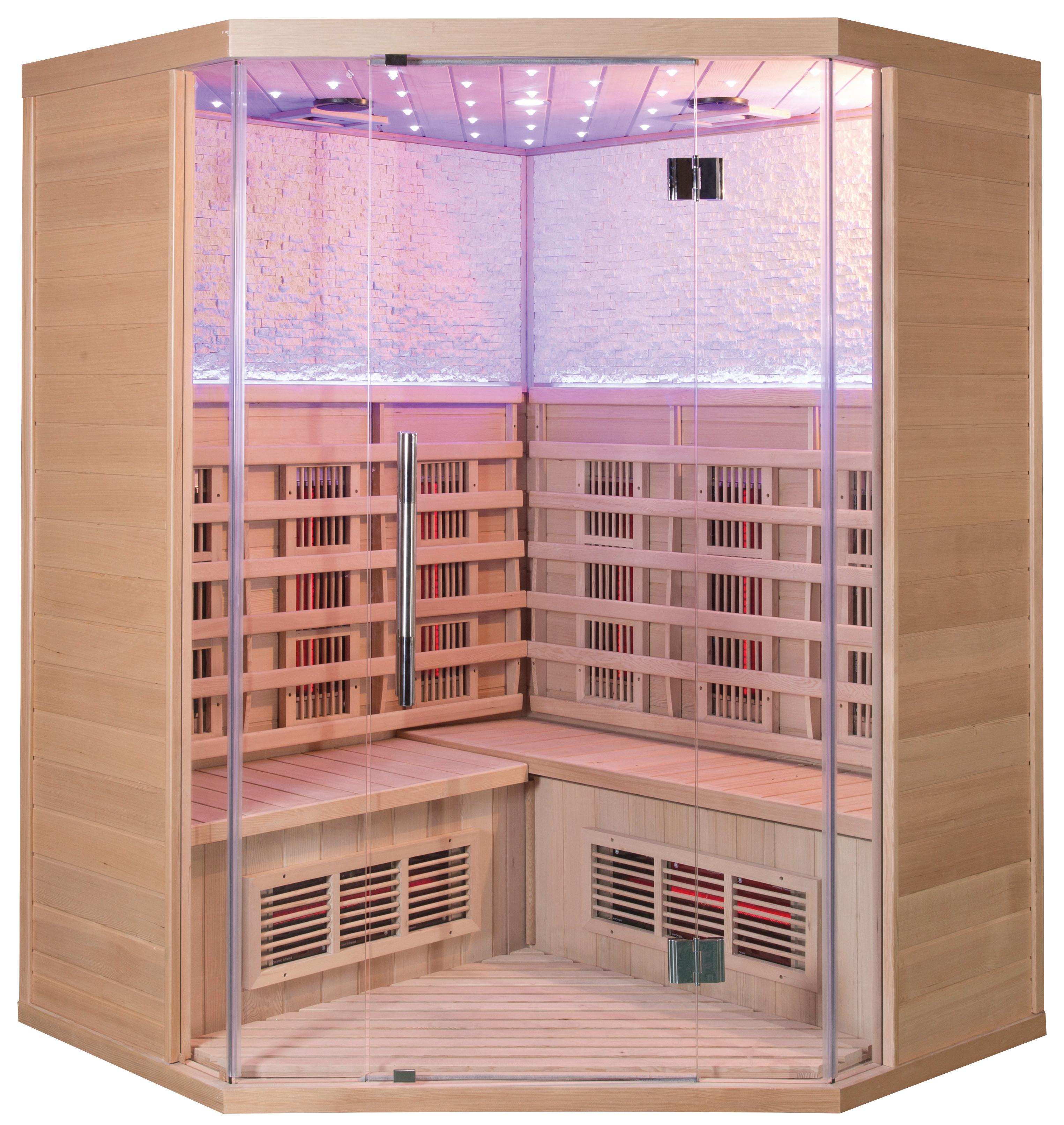 Infrarotkabine 3-4 Personen 150x200x65cm Oslo