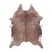 Fellteppich Etosha - Braun/Weiß, Design, Textil (150/200cm) - Novel
