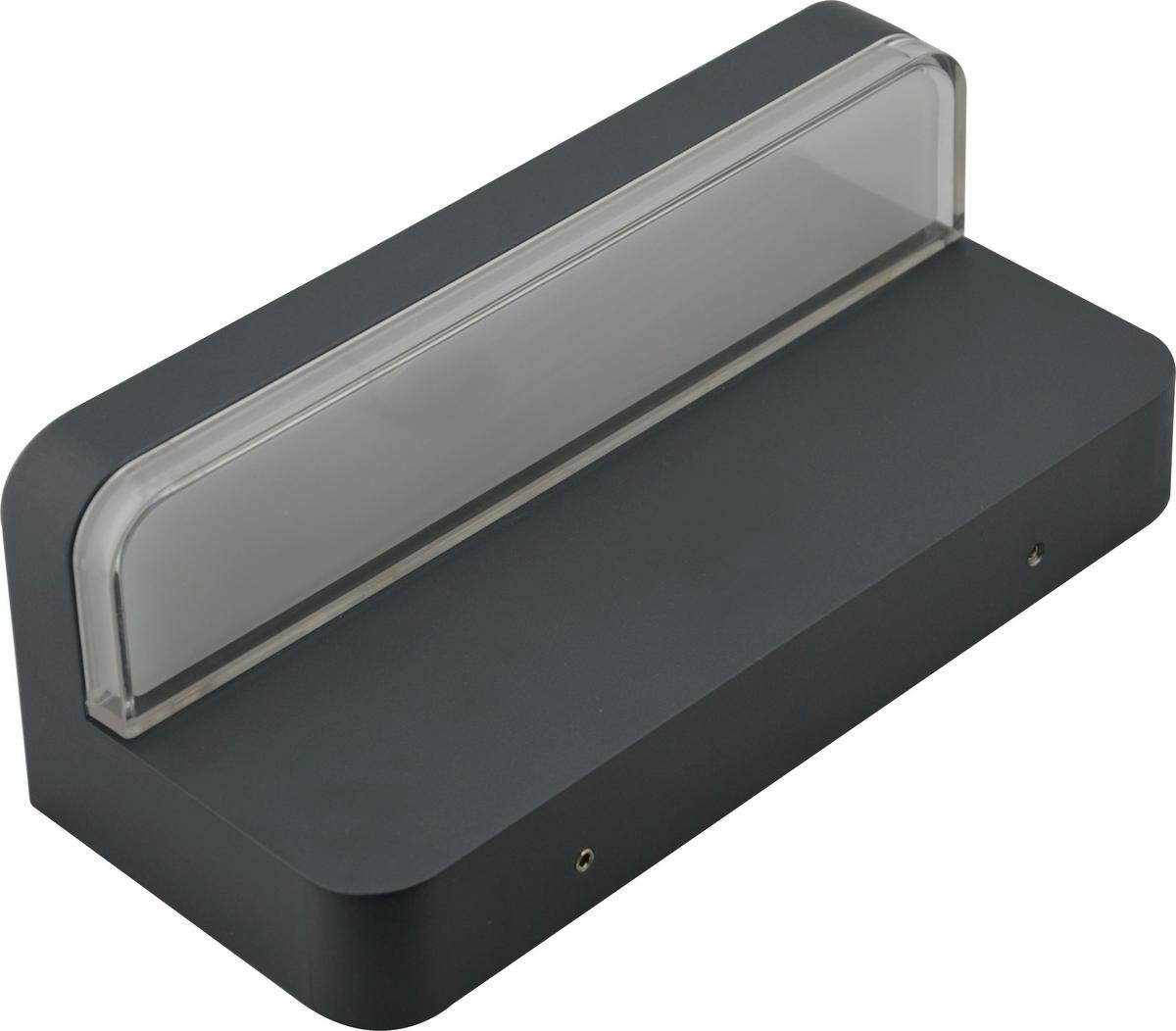 Außenwandleuchte 2526500061696 Ridos - Anthrazit, Design, Metall (22/9,3/8cm)