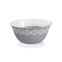 Schüssel Schüssel Groß - Grau - Grau, Basics, Kunststoff (23cm)
