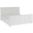 Boxspringbett mit Topper Mit Bettkasten 180x200 cm Medino - Beige, KONVENTIONELL, Holz/Holzwerkstoff (180/200cm) - Luca Bessoni