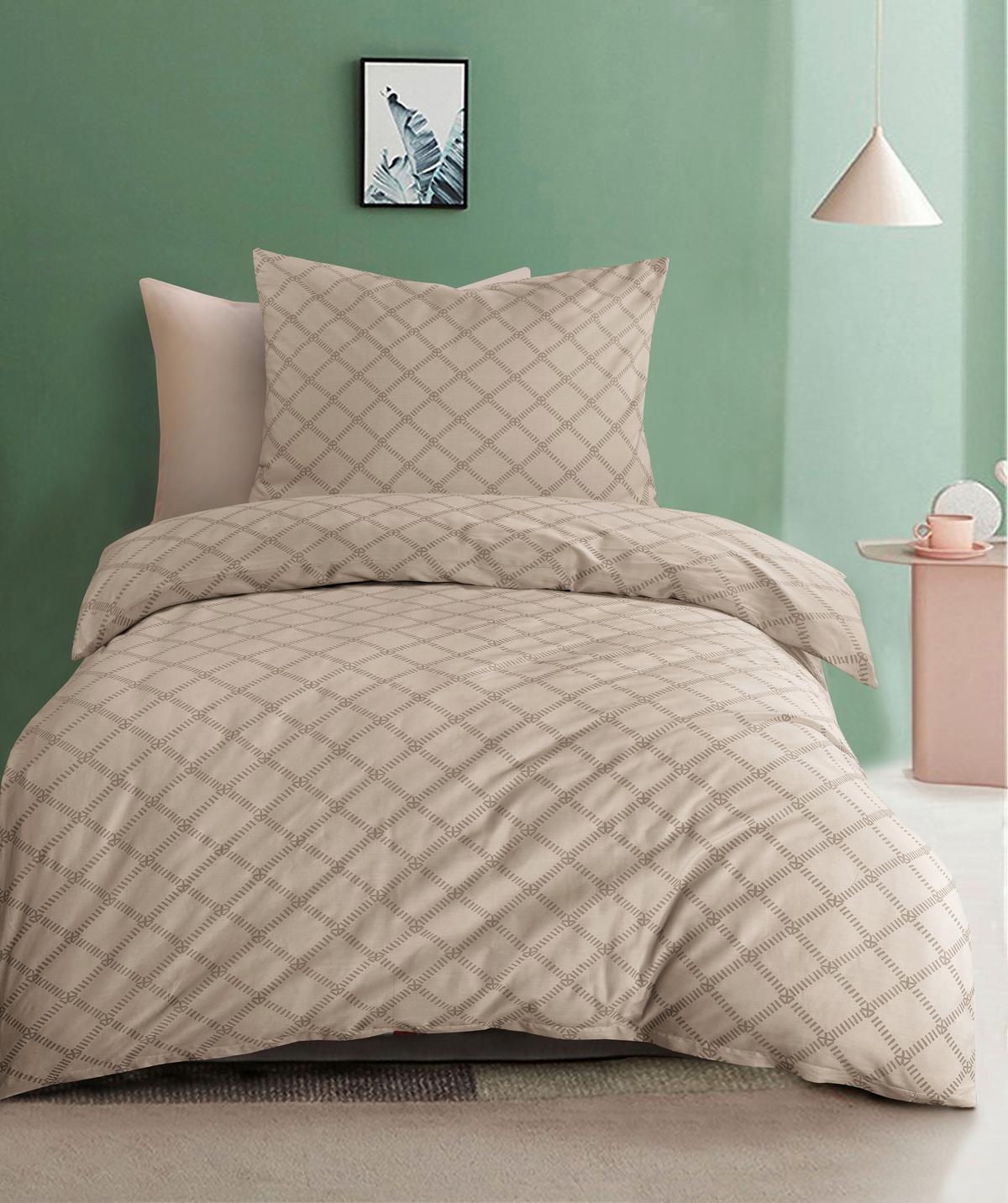 BETTWÄSCHE ANASTASIA - Sandfarben, MODERN, Textil - Luca Bessoni