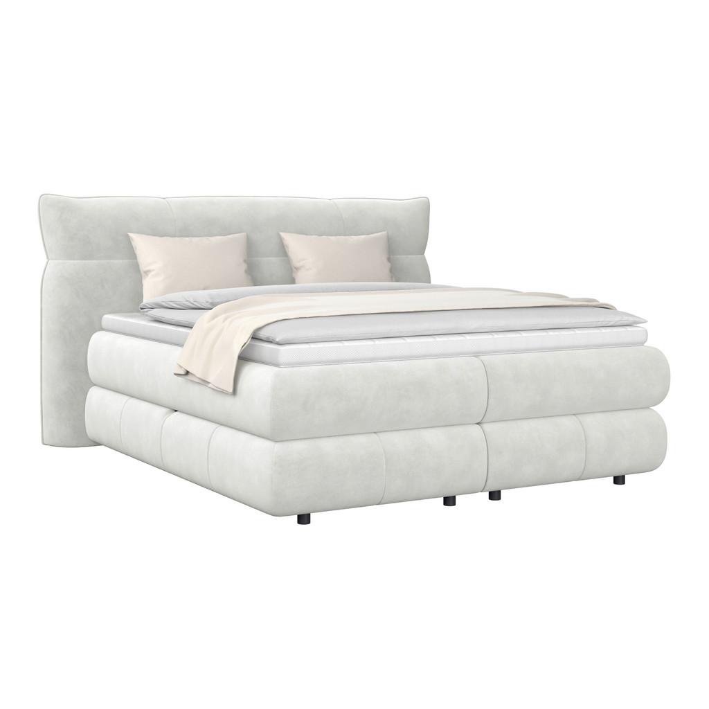 Boxspringbett Carmelo Creme 160x200 cm H3