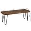 Sitzbank Bagli B: ca. 120 cm - Sheeshamfarben/Schwarz, MODERN, Holz (120/45/40cm) - Livetastic Sitzbank Bagli B: ca. 120 cm - Sheeshamfarben/Schwarz, MODERN, Holz (120/45/40cm) - Livetastic