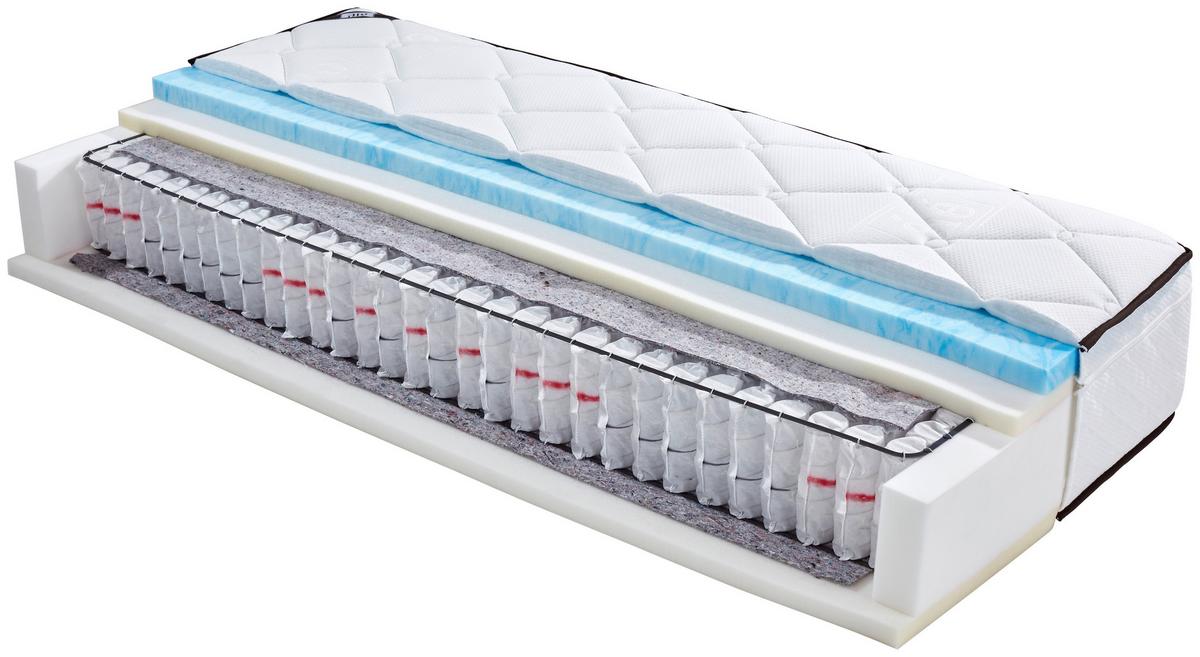 Boxspring Matrac Valerie 140/200 Cm - fehér, textil (140/200cm) - Ele