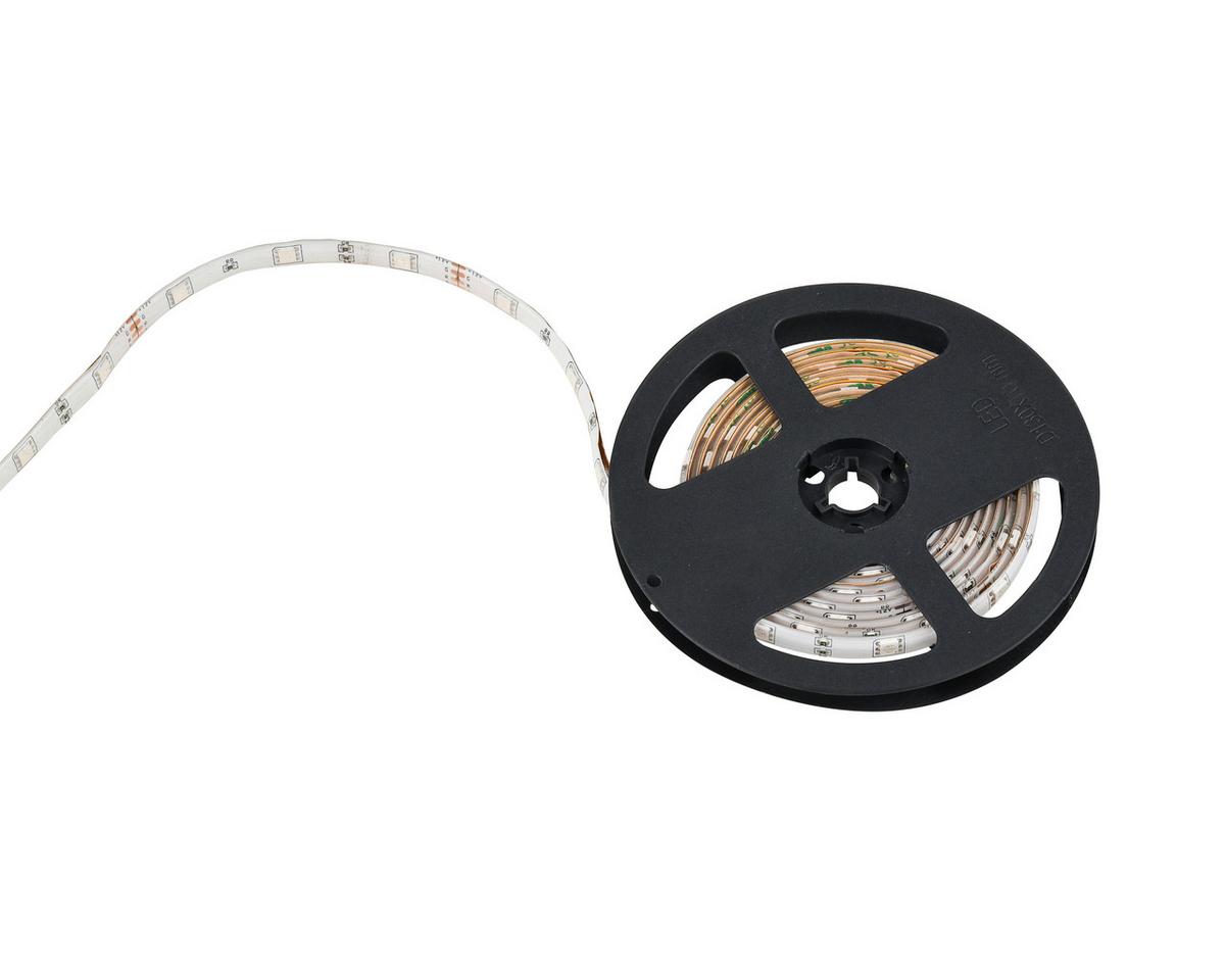 LED páska Karl, dĺžka: 500cm - bílá/vícebarevná, Romantický / Rustikální, plast (500cm) - Mömax