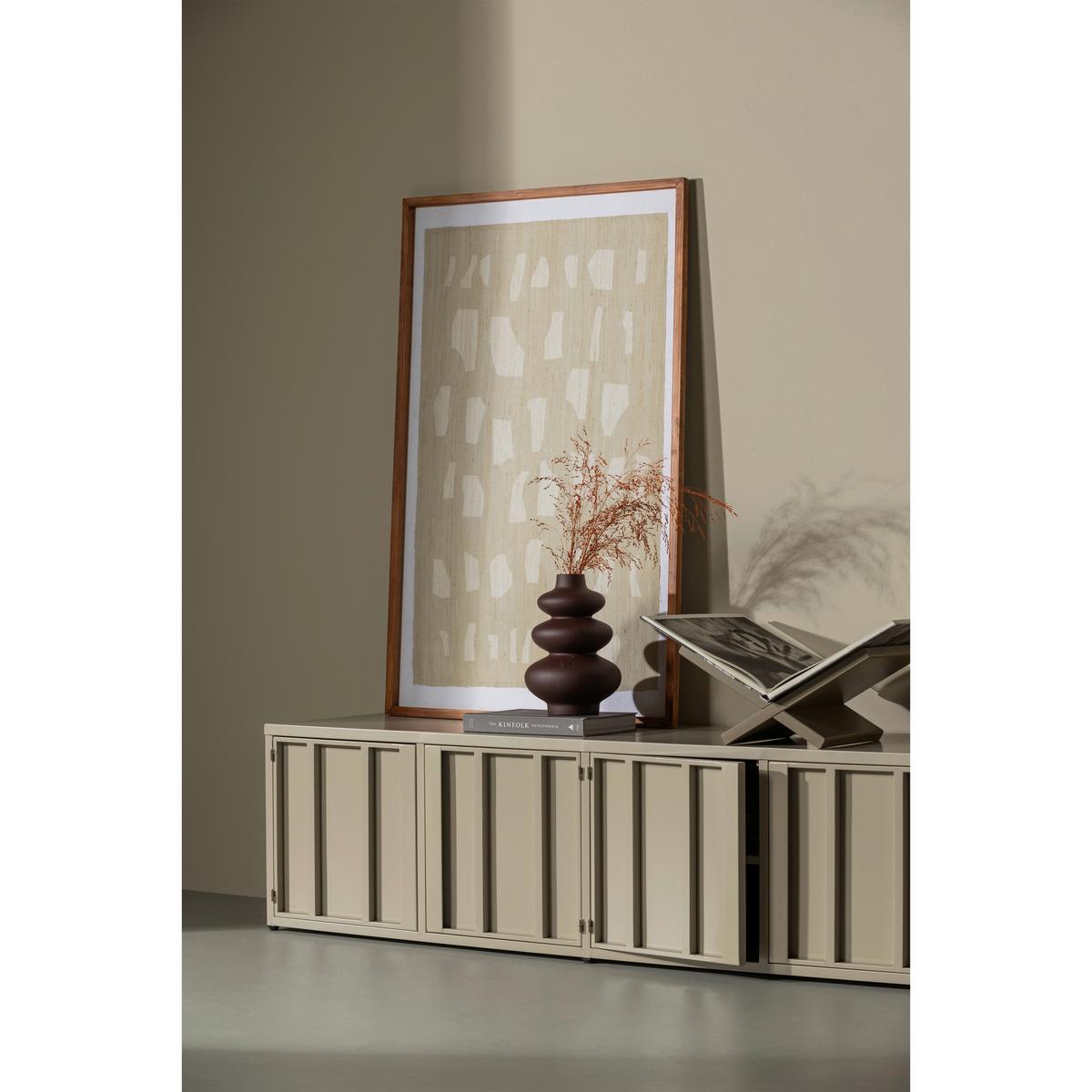 Zeitungsständer Jet Schlammfarben B: 40cm - Schlammfarben, Design, Holz (40/19/26cm) - Livetastic