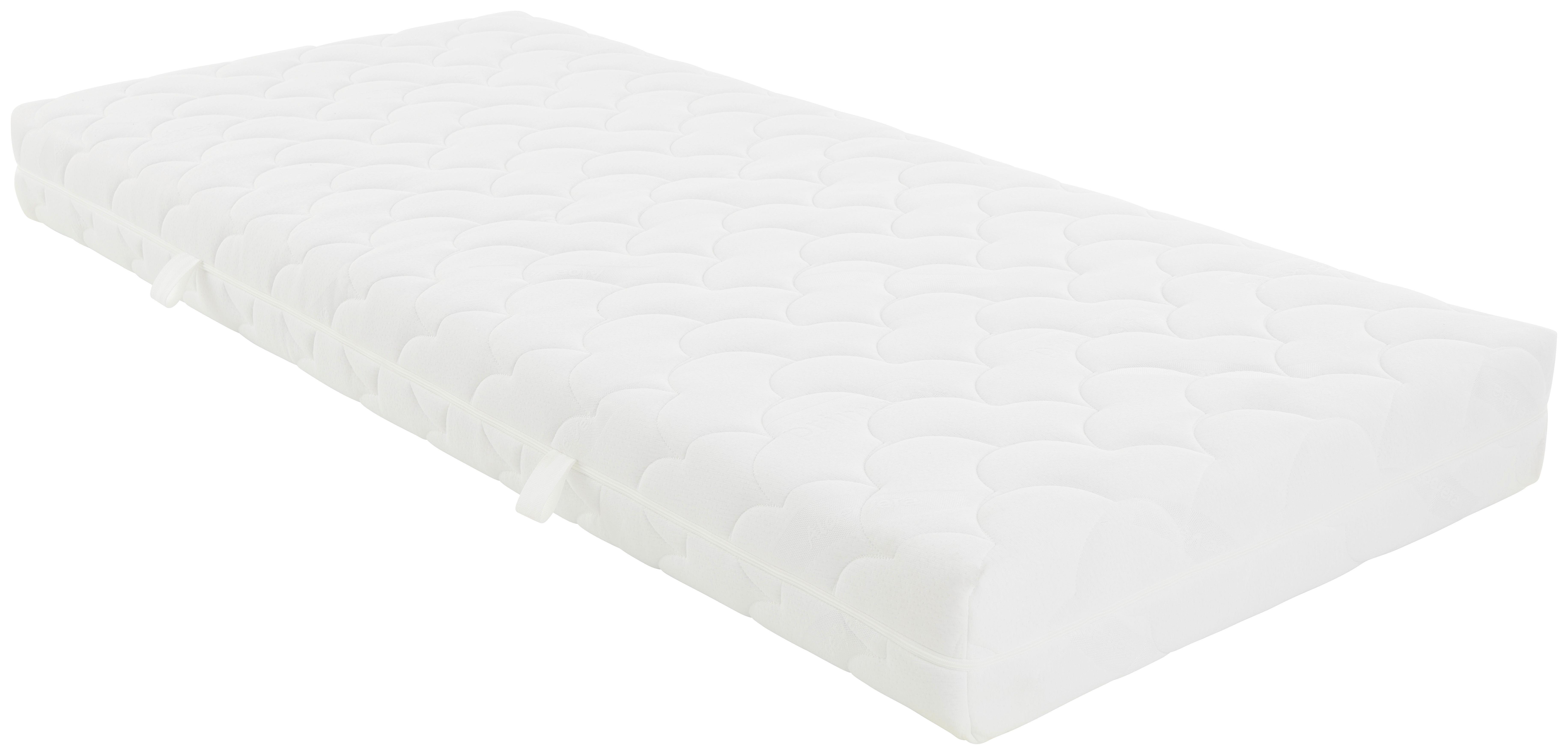 Matratze Moava 90x200 Cm H3 H: 19 Cm - Weiß, Textil (90/200cm) - Primatex