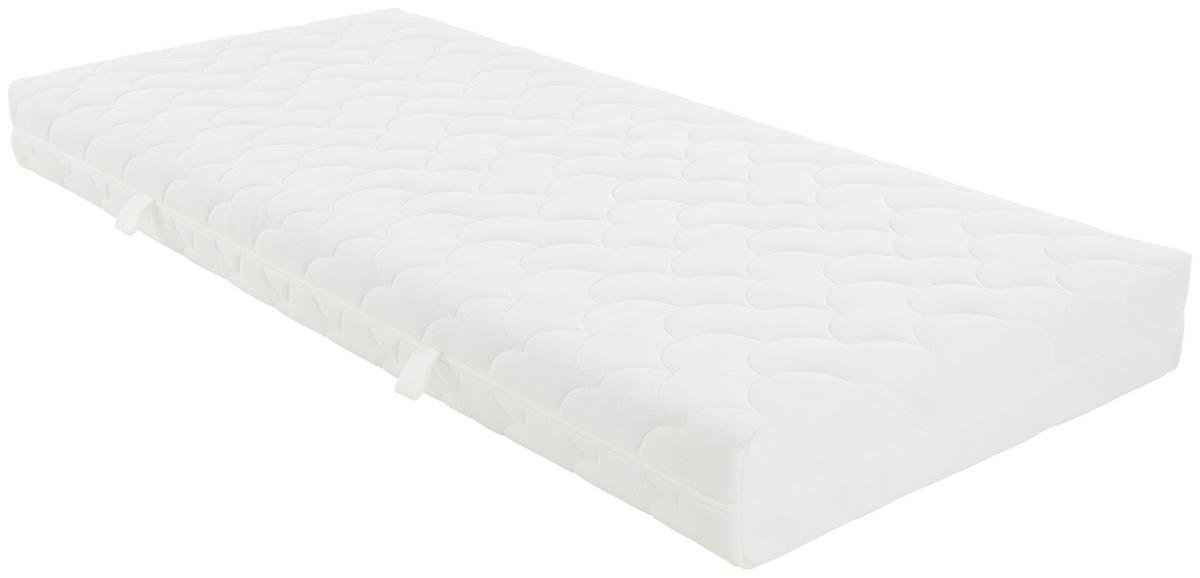 Matratze Moava 90x200 Cm H3 H: 19 Cm - Weiß, Textil (90/200cm) - Primatex