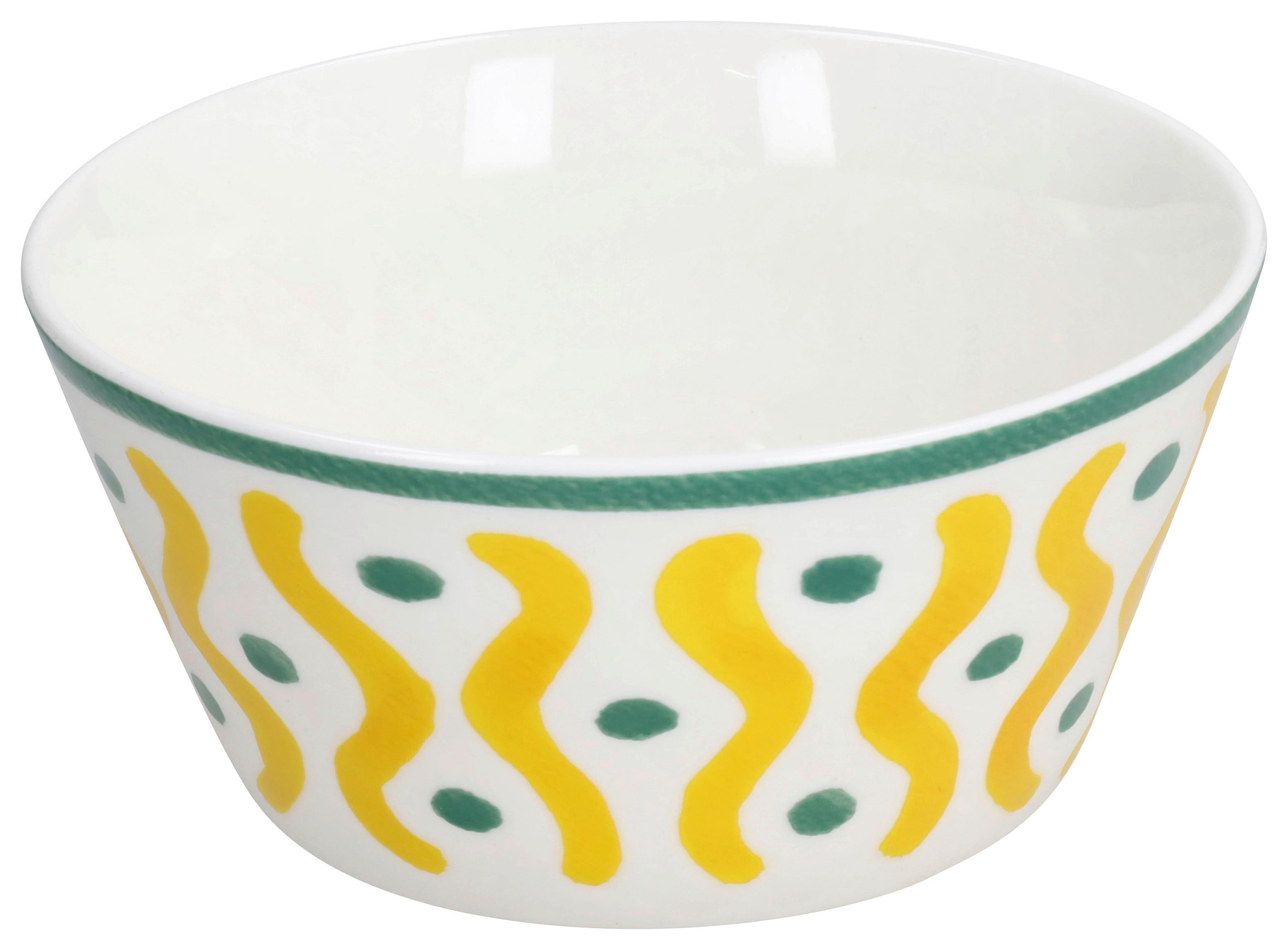 Müslischale Miguel - Multicolor, Design, Keramik (14/6,5cm) - Luca Bessoni