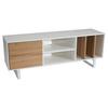 Lowboard Wl6.812 - Eichefarben/Weiß, Design, Holzwerkstoff (150/55/40cm) - Livetastic